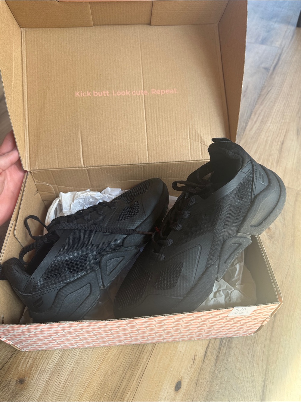 Men's Black Athletic Sneakers